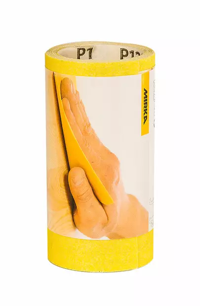 Hiomarulla perus keltainen 115mmx2,5m P80 - Hiomanauhat ja rullat - 1655500180 - 1
