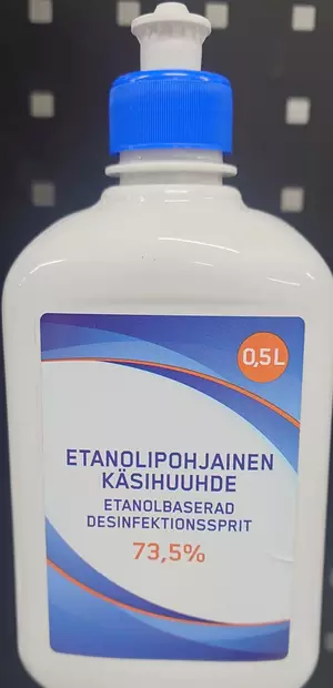 KÄSIDESI 0,5L ETANOLIPOHJ. POISTOHINTA - Käsivoiteet ja pesuaineet - 47430423077970 - 1