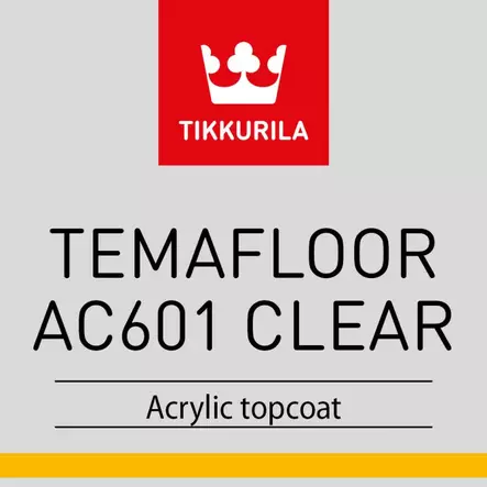 TEMAFLOOR AC601 CLEAR 20L AST. - Lattiamaalit ja lattiapinnoitteet - 00160900570 - 1