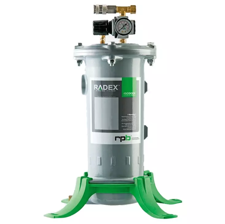 HENGITYSILMA SUODATIN RADEX - Hiekkapuhalluskypärät ja -suojaimet - 04-900 - 1