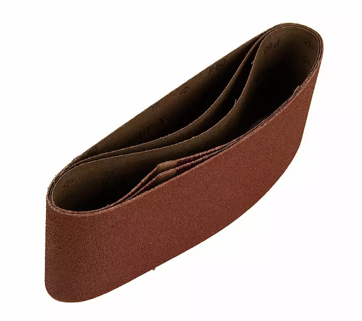 Hiomanauha punainen 75x457mm P80, 3/pakk - Kapeanauhat - 5740699380 - 1