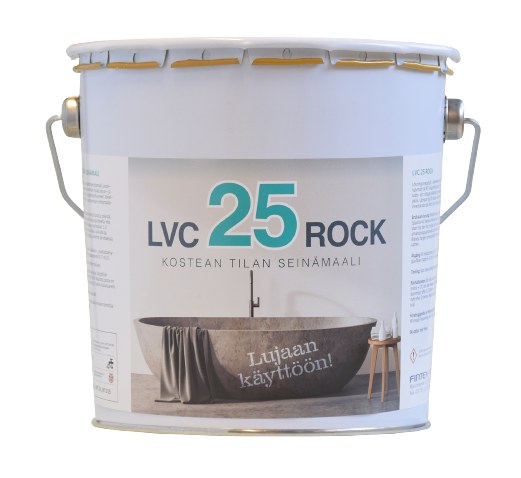LVC 25 ROCK Kosteantilan Seinä - Seinämaalit ja pohjamaalit - 725-10 - 1
