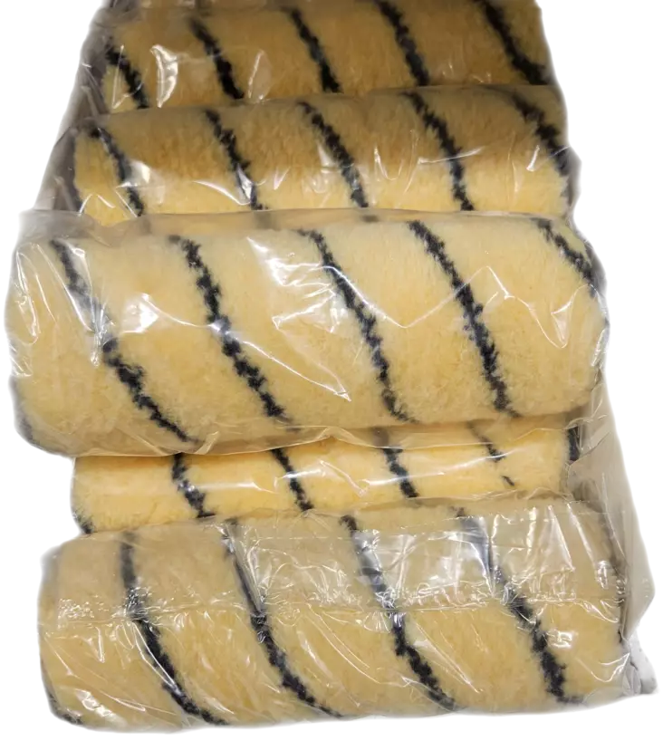 Maalaustela kelta-mustaraita 180MM - Maalaustelat ja maalausvarret - 380180 - 1