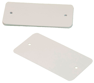 MERKINTÄLAPPU METALLI 65X120MM - Pakkaustarvikkeet - P-6METLAPPU65X120 - 1