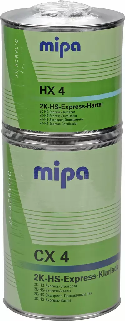 MIPA 2K-EXPRESS-KLARLACK CX4+HX4 1,5L - Auton kirkaslakat - 260420000 - 1