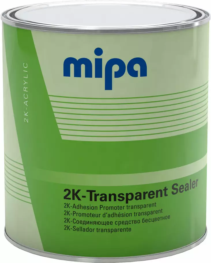 MIPA 2K-TRANSPARENT SEALER 3 - Autopohjamaalit, primerit ja hiontavärit - 840100 - 1
