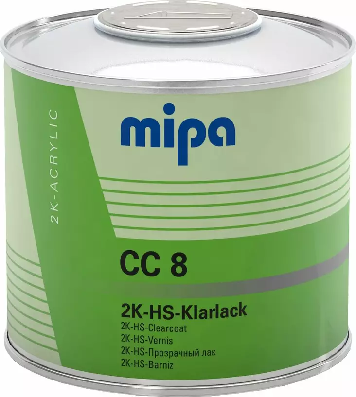 MIPA CC8 KIRKASLAKKA 0.5 LITRAA - Auton kirkaslakat - 231200000 - 1