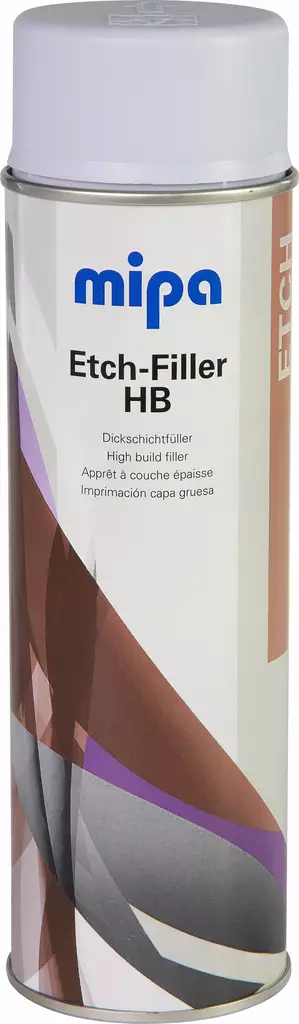 MIPA ETCH-FILLER HB SPRAY 500ML/VAALEA HARMAA - Auton spray pohjamaali - 213040000 - 1