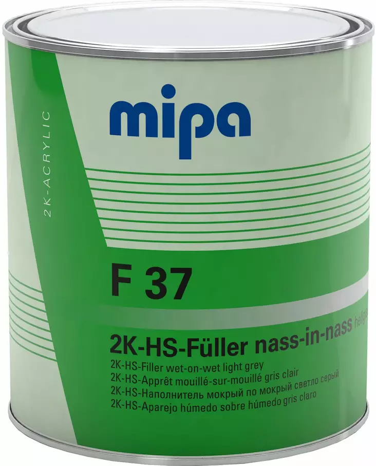 MIPA F37 WOW FILLER VAALEANHARMAA 3 LITRAA - Autopohjamaalit, primerit ja hiontavärit - 229530000 - 1