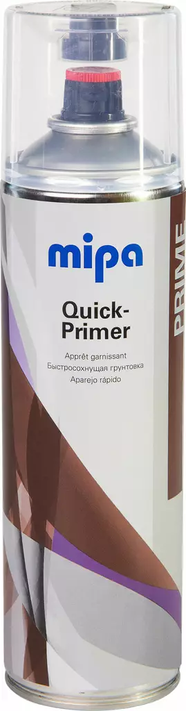 MIPA QUICK PRIMER SPRAY 500ML/VAALEA HARMAA - Auton spray pohjamaali - 213070000 - 1