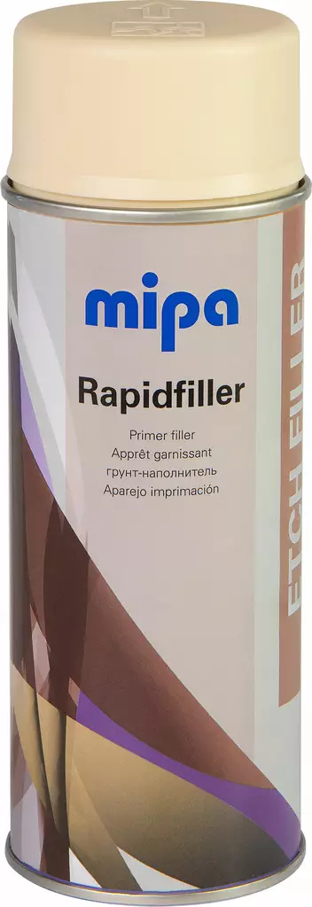 MIPA RAPIDFILLER SPRAY 400ML/BEIGE - Auton spray pohjamaali - 213060000 - 1