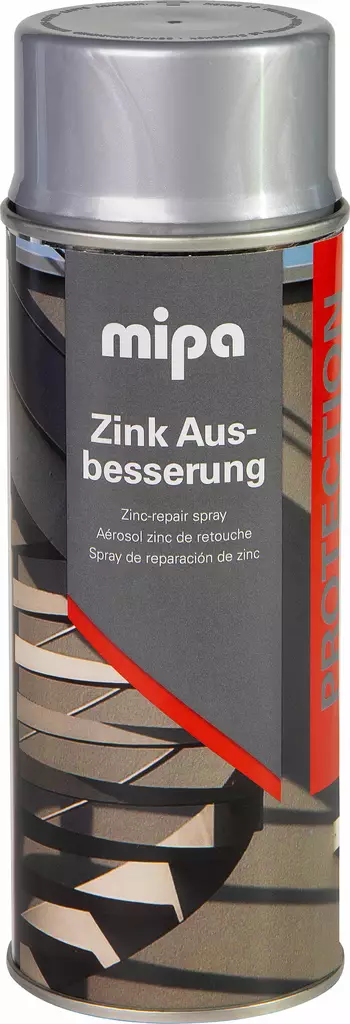 MIPA SINKKI SPRAY 400 ML GALVANOIDUN KORJAUKSEEN - Auton spray pohjamaali - 682210000 - 1