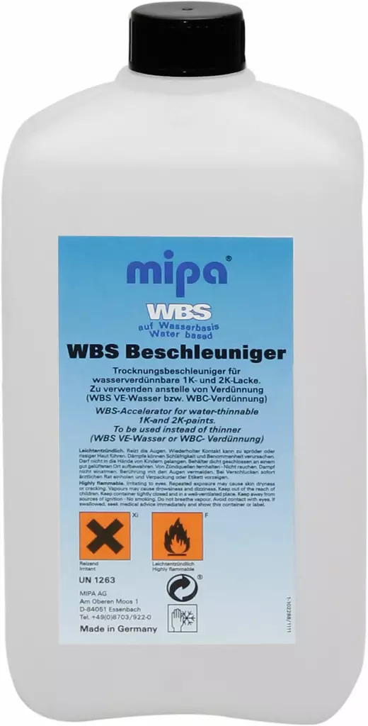 MIPA WBS KIIHDYTINOHENNE 0.5L - Ohenteet automaalaukseen - 832980 - 1