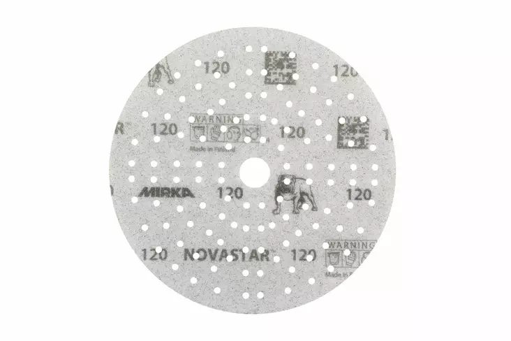 NOVASTAR 150mm tarra 121R 80, 100/pakk - Hiomapyöröt - FG6CH09980 - 1