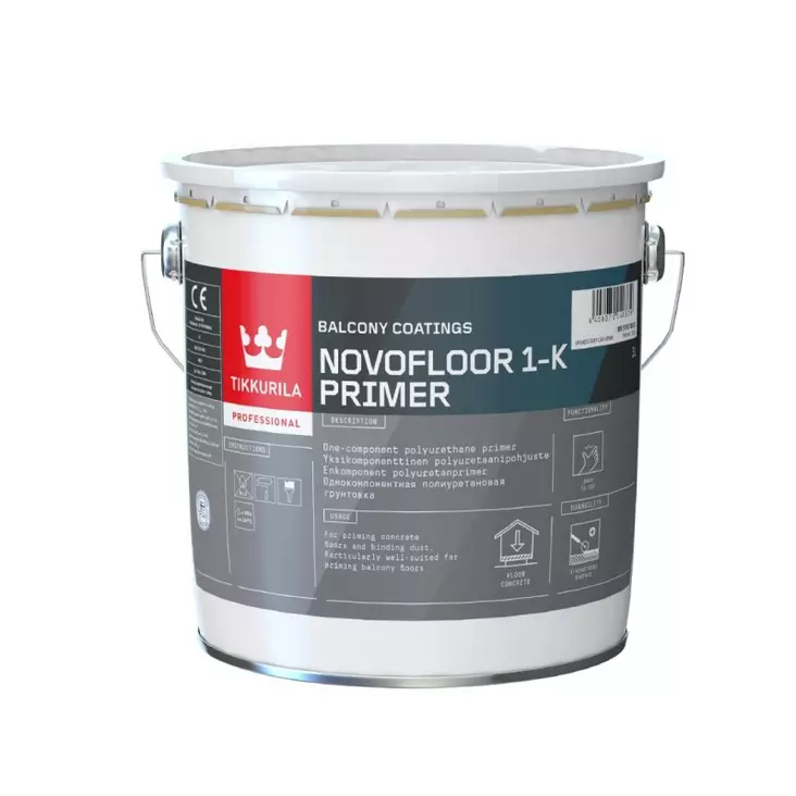 NOVOFLOOR 1-K PRIMER 3L AST - Lattiamaalit ja lattiapinnoitteet - 00557670030 - 1