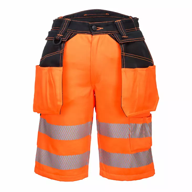 PW3 Hi-Vis riipputaskushortsit - Huomioshortsit - PW343 - 1