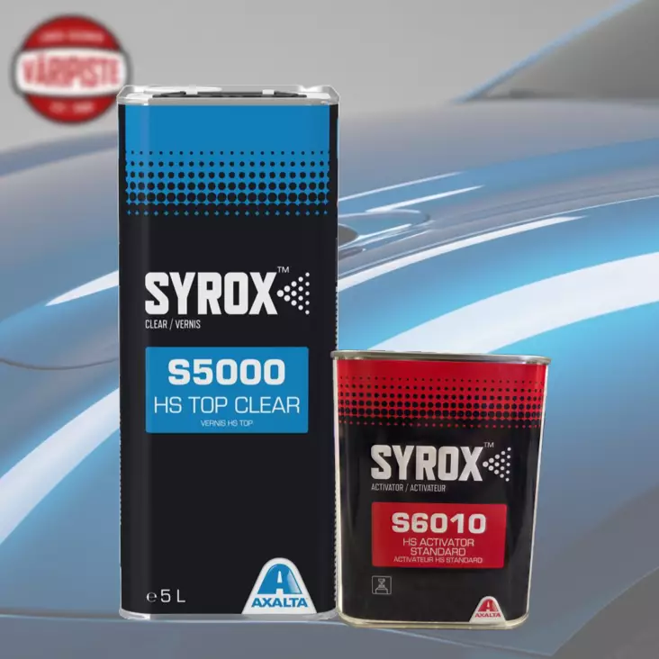 SYROX S5000 LAKKAPAKETTI 7,5L - Auton lakkapaketit - SY-S5000S6010 - 1