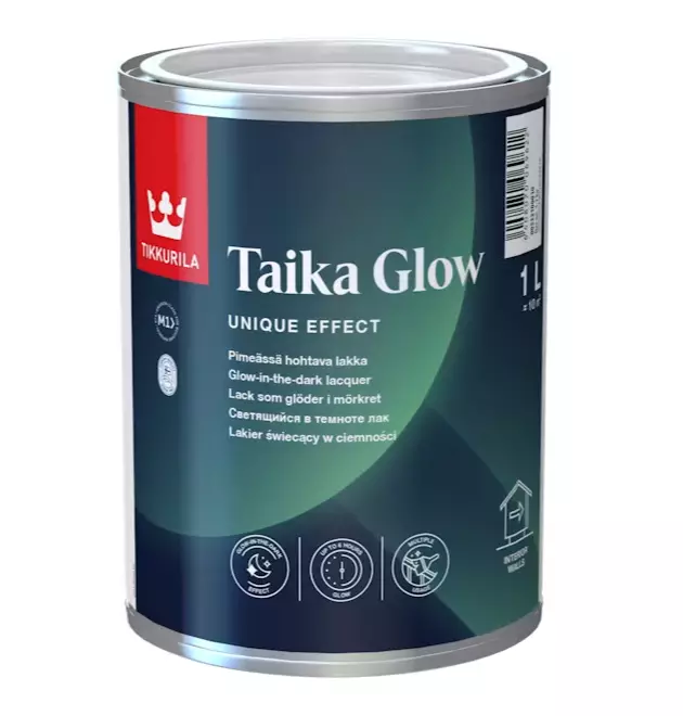 Taika Glow lakka 1L astia - Seinämaalit ja pohjamaalit - 00532100010 - 1