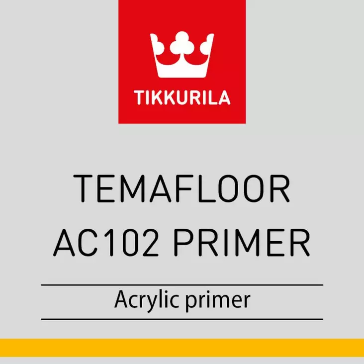 TEMAFLOOR AC102 PRIMER 20L AST. - Lattiamaalit ja lattiapinnoitteet - 00160830570 - 1