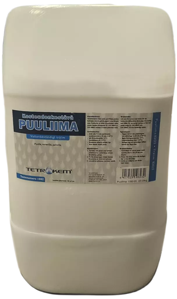Tetrakem Puuliima B3/D3 15L - Liimat - 1082-15 - 1