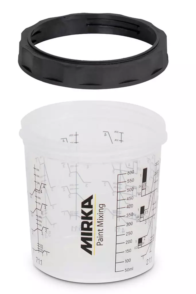 Ulkokuppi ja lukitusrengas PCS 850ml, 2/Pakk - Ruiskukupit ja -kertakäyttöastiat - 9190173850 - 1