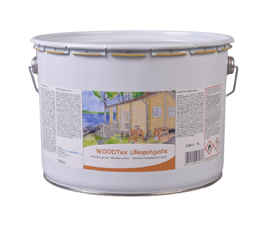 Woodtex puunsuojapohjuste 10L - Terassimaalit ja terassiöljyt - 5030-10 - 1
