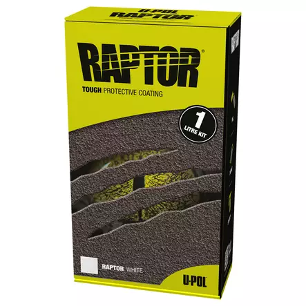 RAPTOR LINER WHITE STANDARD 0,9L KIT - Pinnoitteet ja lavapinnoitteet - RLWS1 - 1