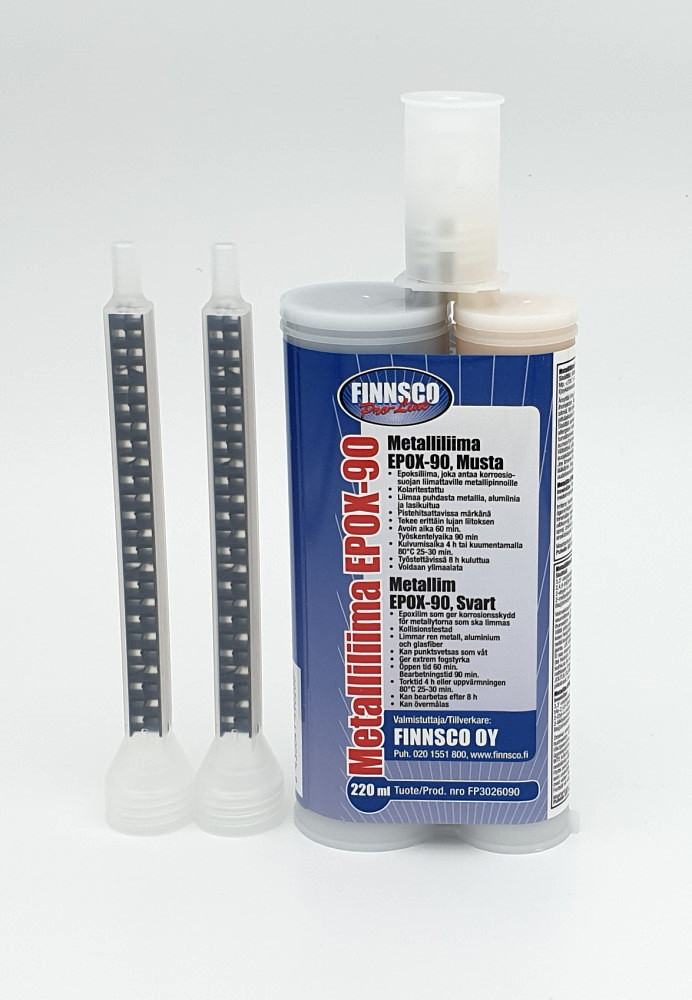 Finnsco Pro-Line® Metalliliima EPOX-90, 220 ml - Koriliimat - FP3026091 - 1
