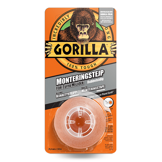 GORILLA-ASENNUSTEIPPI 2PUOL - 2-Puoliset teipit - GT-15X1 - 1