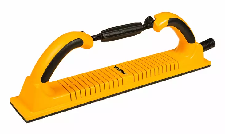 Hiomahöylä 70x400mm tarra 53R joustava keltainen - Hiomatuet - 8391150111 - 1