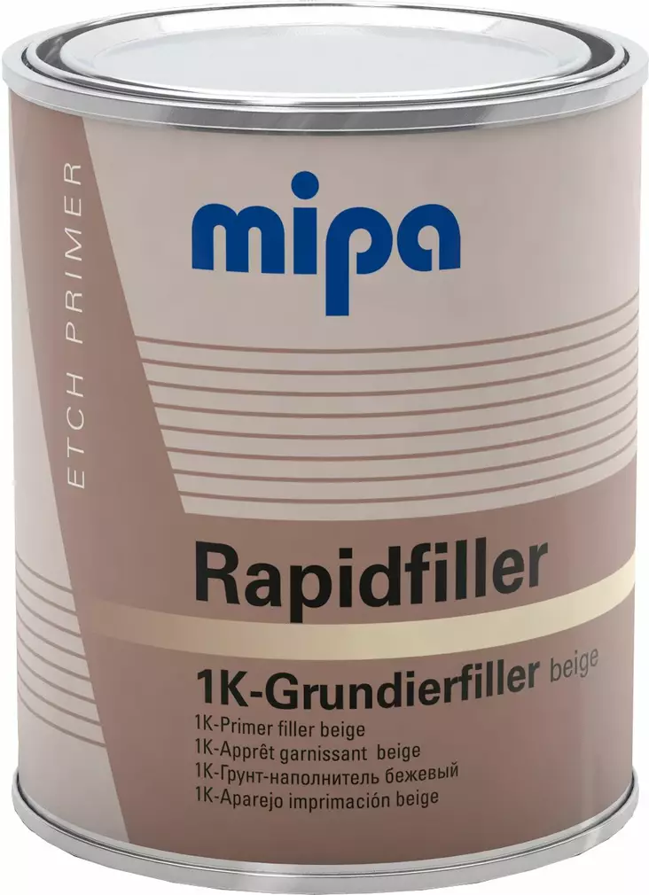 MIPA RAPIDFILLER,BEIGE 1L - Autopohjamaalit, primerit ja hiontavärit - 840101 - 1