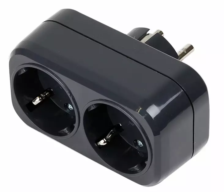 Mirka jatkopistorasia 2xCEE, musta - Hiomakoneiden varaosat ja tarvikkeet - 8999295111 - 1