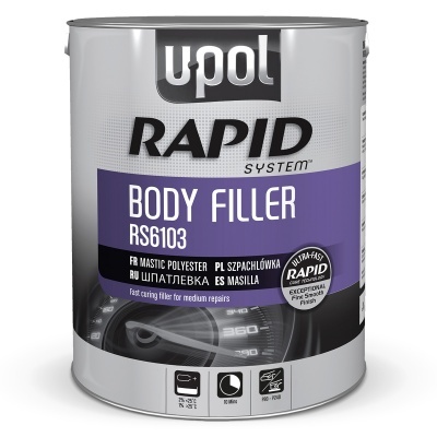 RAPID 10 BODY FILLER 1.1L - Muovikitit - RS6101 - 1
