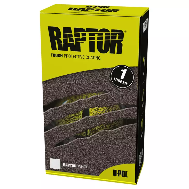 RAPTOR LINER WHITE STANDARD 0,9L KIT - Pinnoitteet ja lavapinnoitteet - RLWS1 - 1
