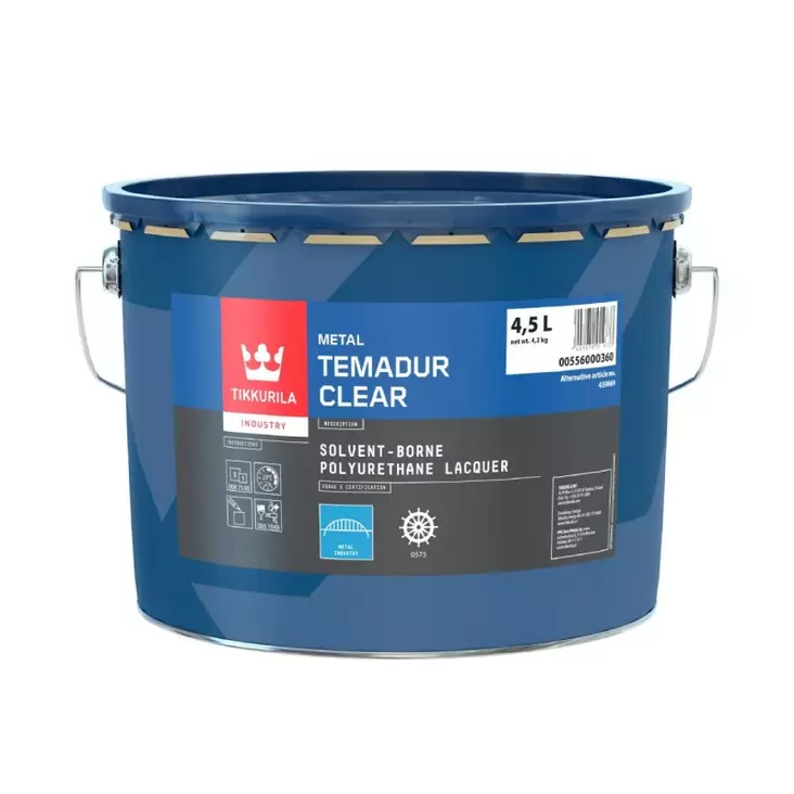 TEMADUR CLEAR 1L AST (0,45L) - Polyuretaanimaalit ja -lakat - 0055600-1 - 1