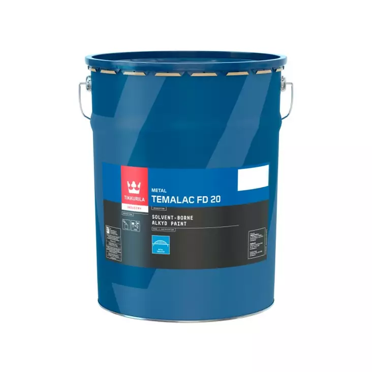 TEMALAC FD20 PINTAMAALI 3L AST HR1 - Alkydimaalit - 184-3HR1 - 1