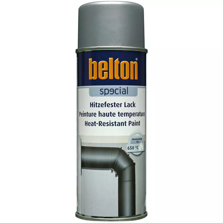 BELTON Kuumankesto hopea 650°C 400ml - Kuumakestomaalit - BT323302 - 1
