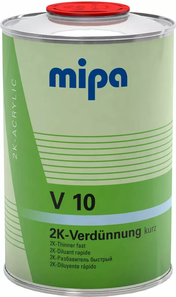 MIPA V10 2K-OHENNE NOPEA 1L - Ohenteet automaalaukseen - 840122 - 1