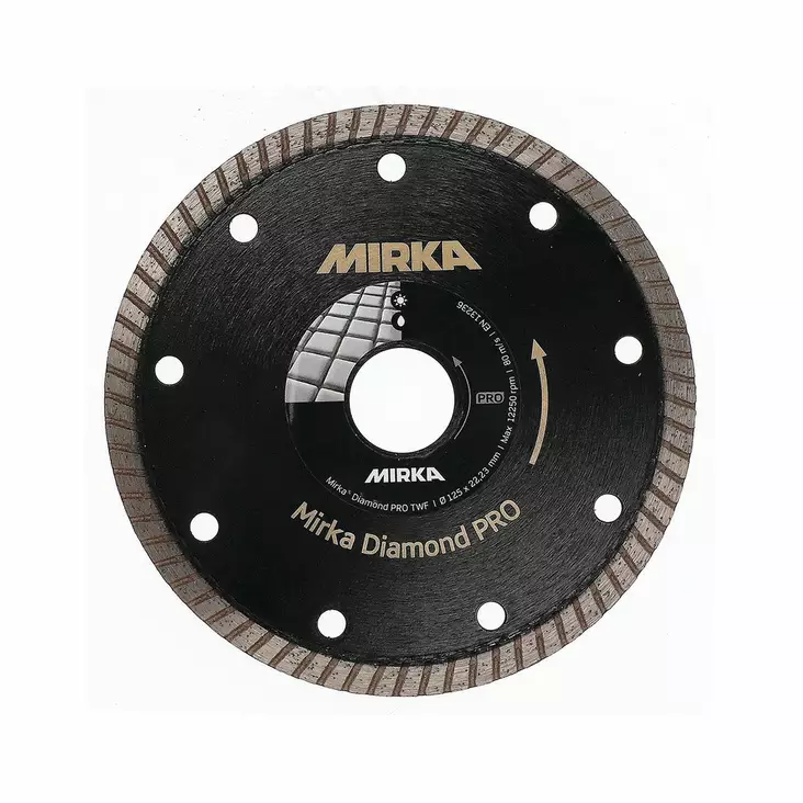 Timanttilaikka Mirka Diamond PRO 125x22,2mm TWF - Nylonlaikat - 7466100522 - 1