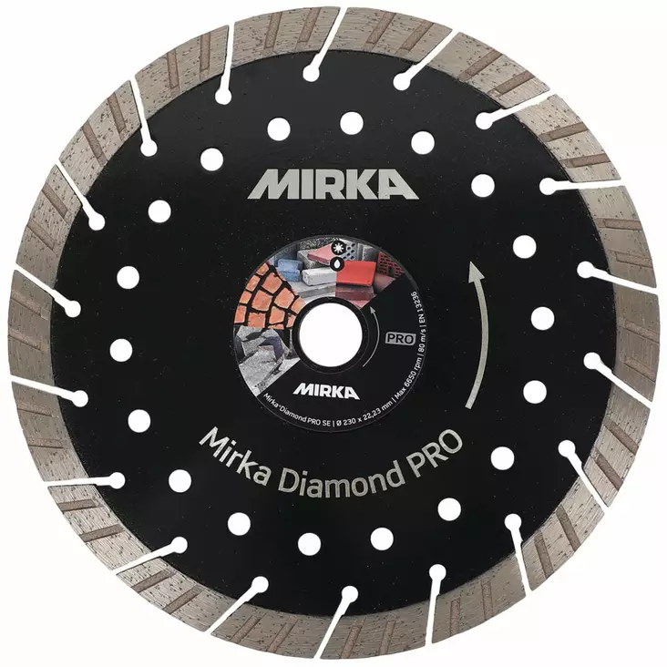 Timanttilaikka Mirka Diamond PRO 230x22,2mm SE + - Nylonlaikat - 7466610422 - 1