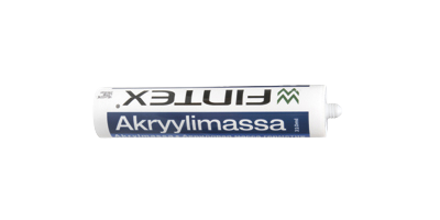 Fintex Akryylimassa 0,33L - Liimat - 1202-0-33 - 1