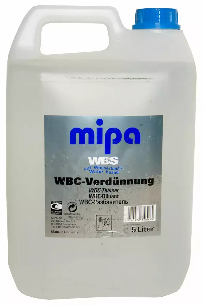 MIPA WBC-OHENNE 5L - Ohenteet automaalaukseen - 830503 - 1