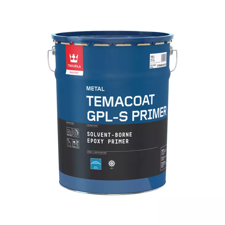 TEMACOAT GPL-S PRIMER 3L AST TVT 4014 - Epoksimaalit - 1794014-3 - 1