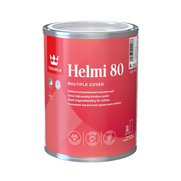 Helmi 30 9700 Musta 0.33L - Kalustemaalit, ikkunamaalit ja ovimaalit - 36697000004 - 1