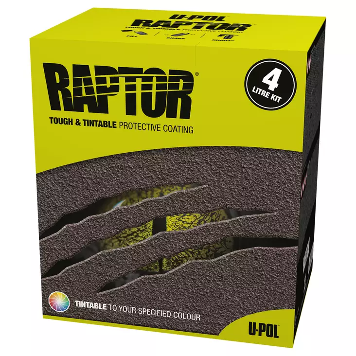 RAPTOR LINER TINTABLE STANDARD 3.8L KIT - Pinnoitteet ja lavapinnoitteet - RLTS4 - 1