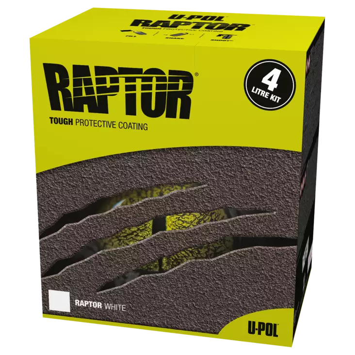 RAPTOR LINER WHITE STANDARD 3.8L KIT - Pinnoitteet ja lavapinnoitteet - RLWS4 - 1