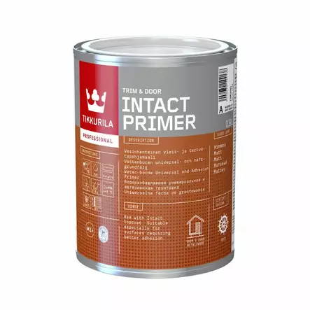 Intact Primer A 0,9L - Kalustemaalit, ikkunamaalit ja ovimaalit - 710016425 - 1