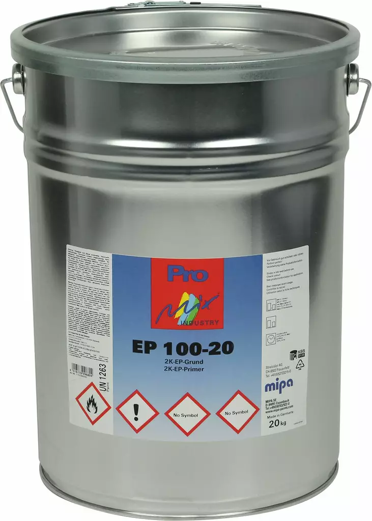 MIPA PMI EP100-20 RAL 7035 25 KG - Autopohjamaalit, primerit ja hiontavärit - 142817035 - 1