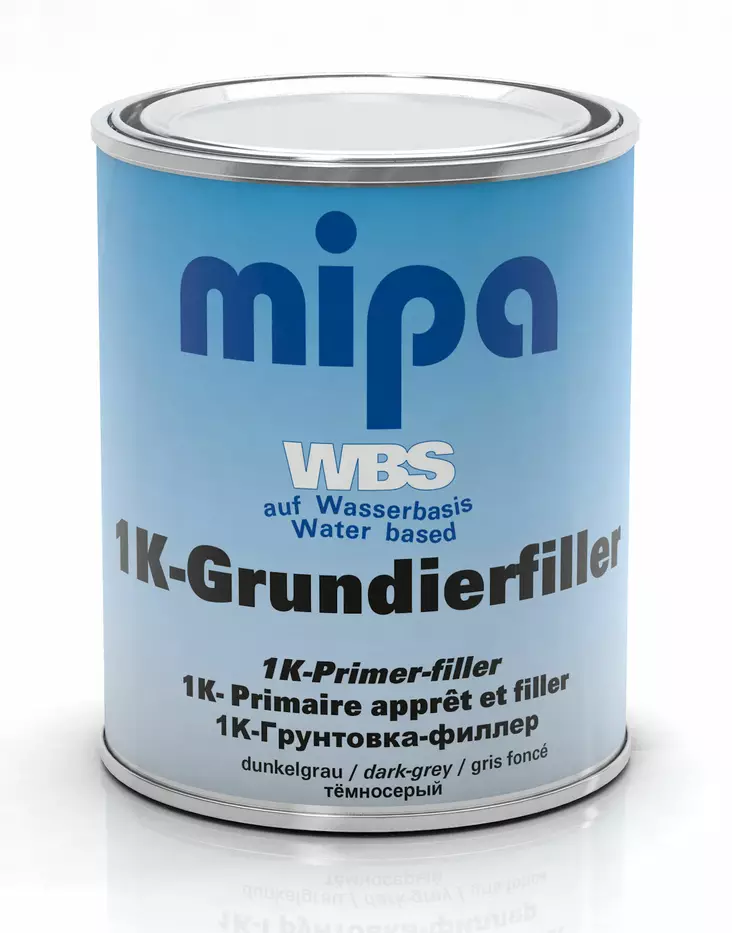 MIPA WBS-1K-GRUNDIERFILLER 1L - Autopohjamaalit, primerit ja hiontavärit - 840085 - 1