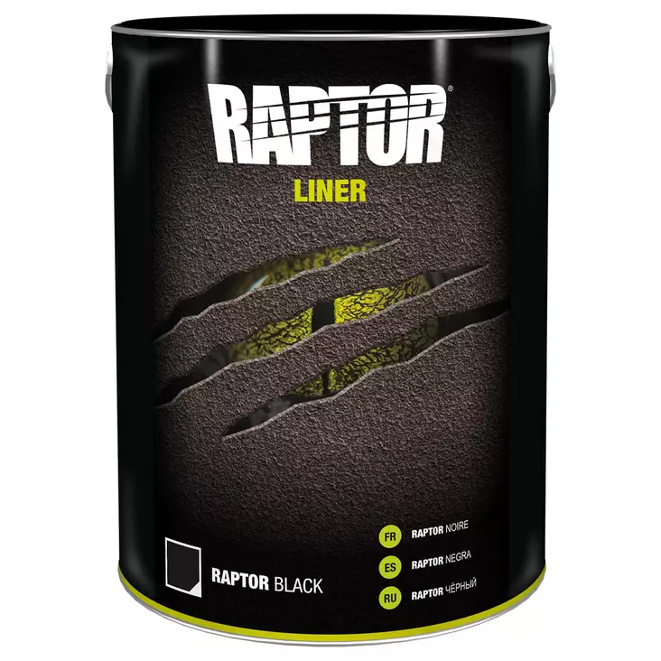 RAPTOR LINER BLACK 5L - Pinnoitteet ja lavapinnoitteet - RLB5 - 1